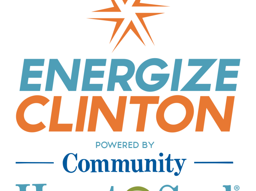 Energize Clinton Powered by Community Heart & Soul Logo