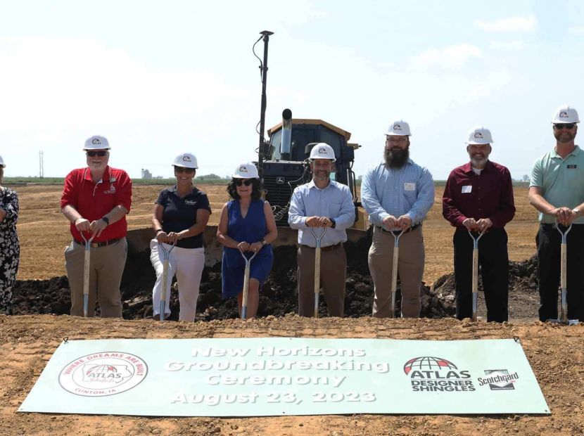 Atlas Roofing Groundbreaking 