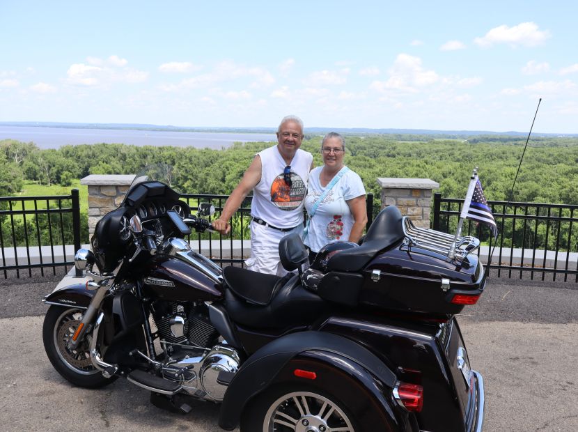 Visitors at Eagle Point Park